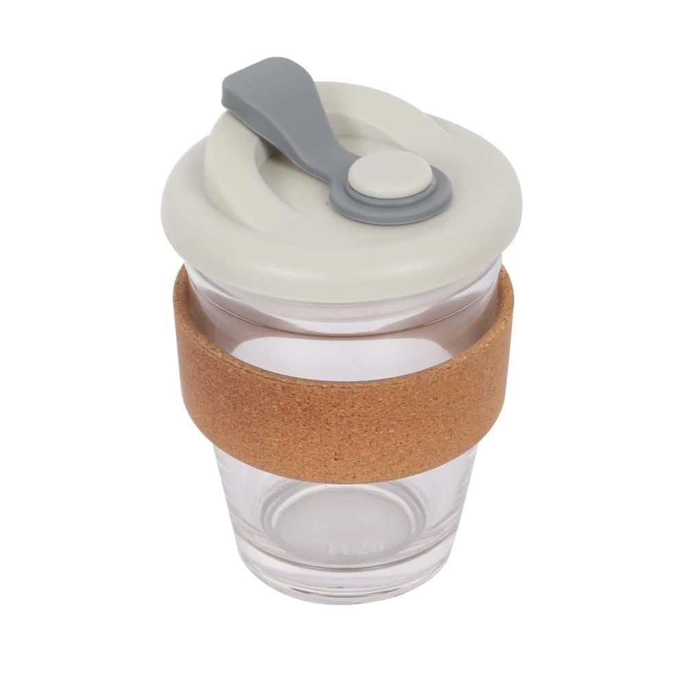 Glass Tumbler with cork sleeve