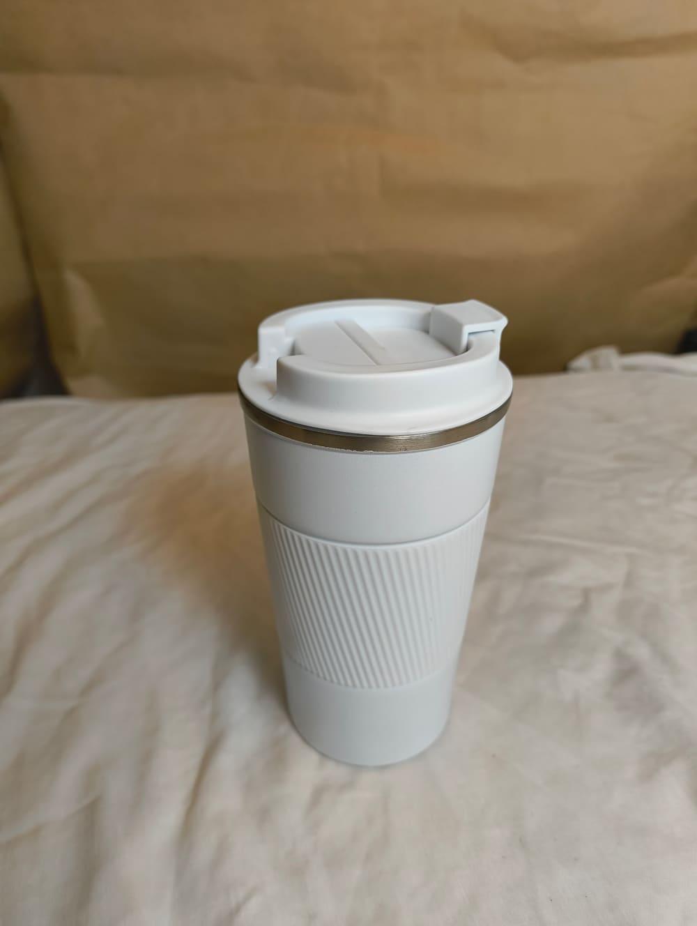 White tumbler