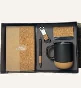 Cork Diary, Cork Mug, Cork Card Holder, Pen & Keychain