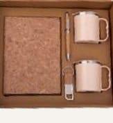 Cork Diary,
Cork Mug x 2, Pen & Keychain