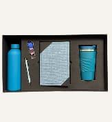 Diary, Pen, Keychain, Tumbler & steel bottle