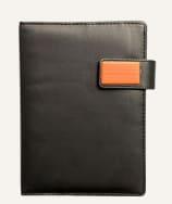 Black Magnetic Flap Diary