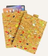 Black Textured Card Holder