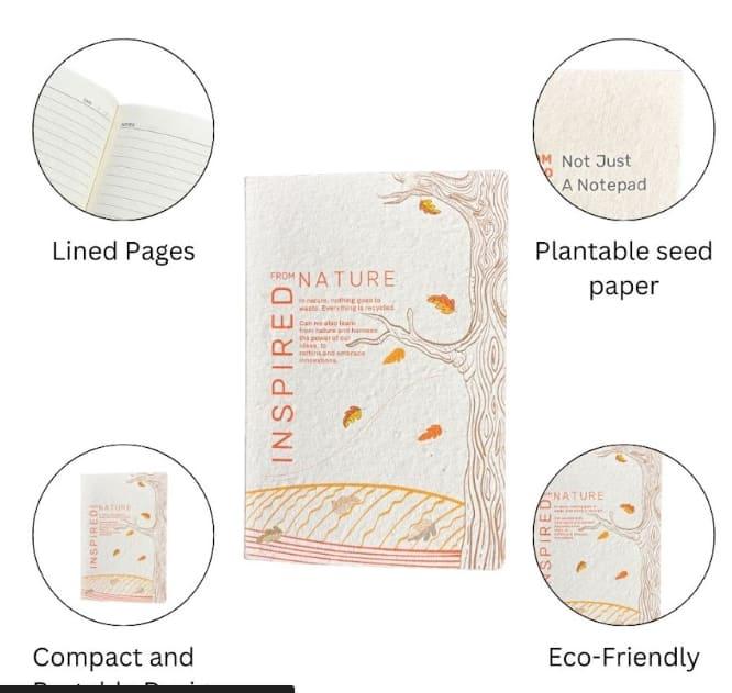 Plantable Diary with Rules sheets