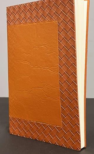 Tan Textured Diary